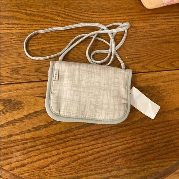 Eddie Bauer Crossbody Travel Wallet Gray - NWT - Picture 6 of 6